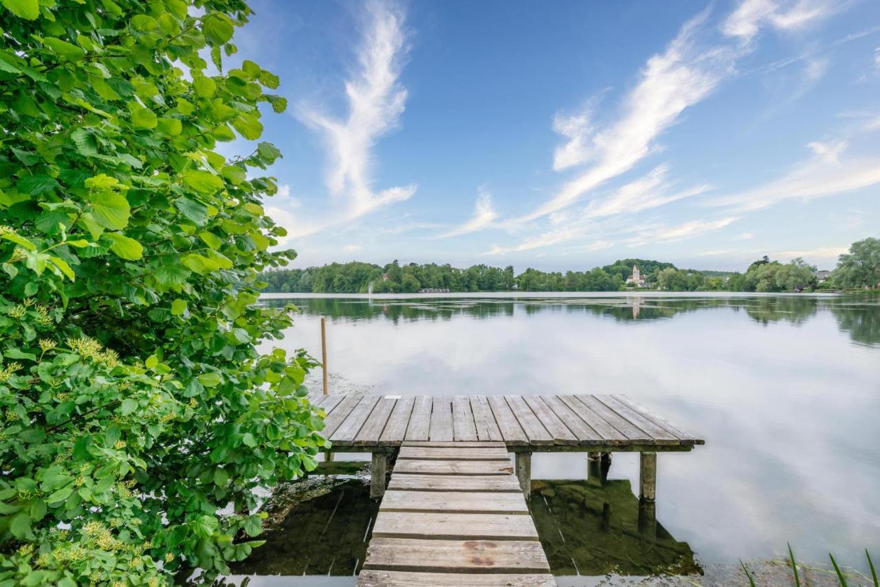 Sopherl Am See - Fruehstueck Auf Der Seeterrasse, Sehr Ruhig Und Wunderschoen Am See, 3 Minuten Nach Oberpfaffenhofen, Viele Radtouren, Restaurants & Cafes In Der Umgebung Weßling 외부 사진
