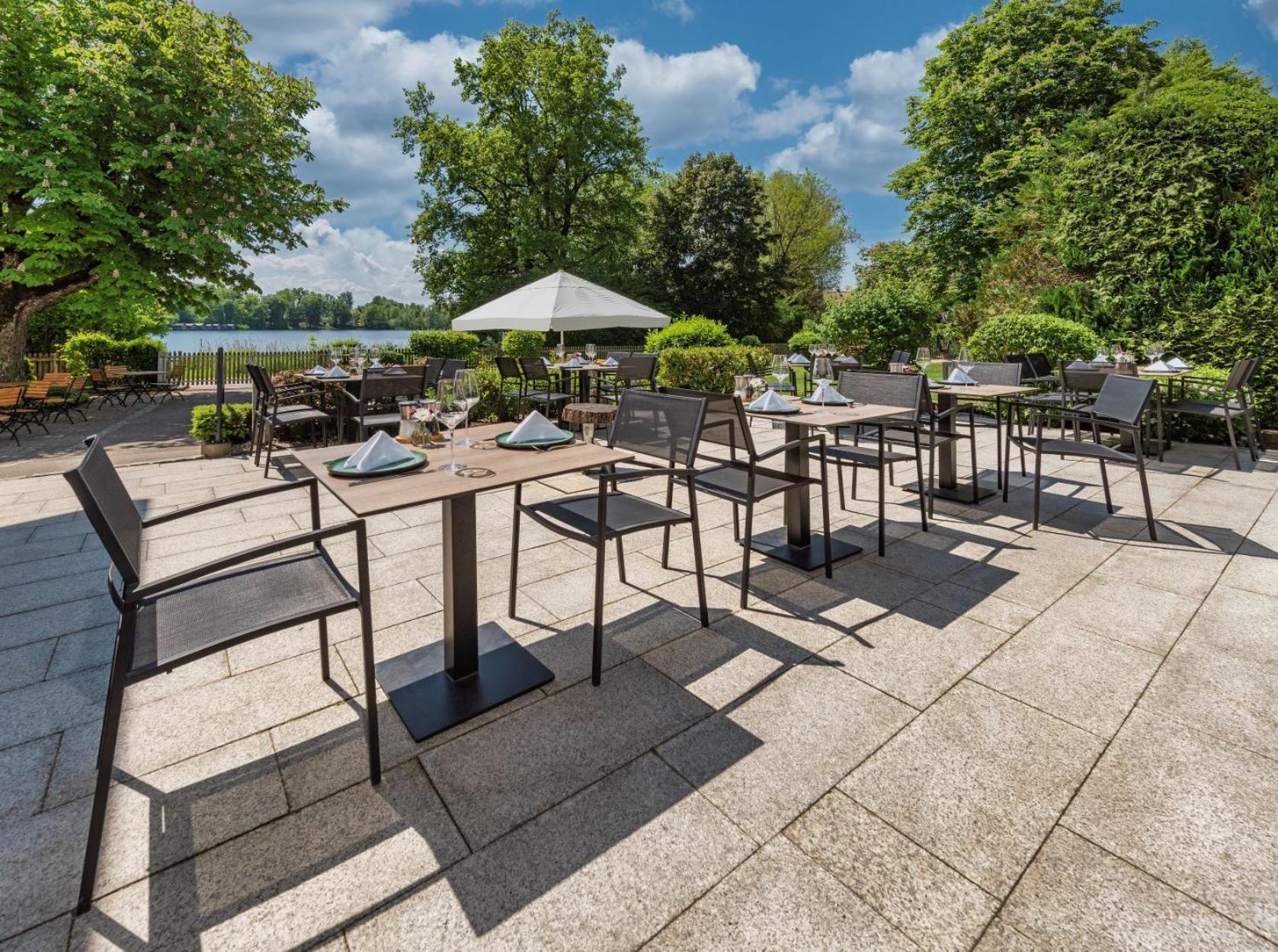 Sopherl Am See - Fruehstueck Auf Der Seeterrasse, Sehr Ruhig Und Wunderschoen Am See, 3 Minuten Nach Oberpfaffenhofen, Viele Radtouren, Restaurants & Cafes In Der Umgebung Weßling 외부 사진